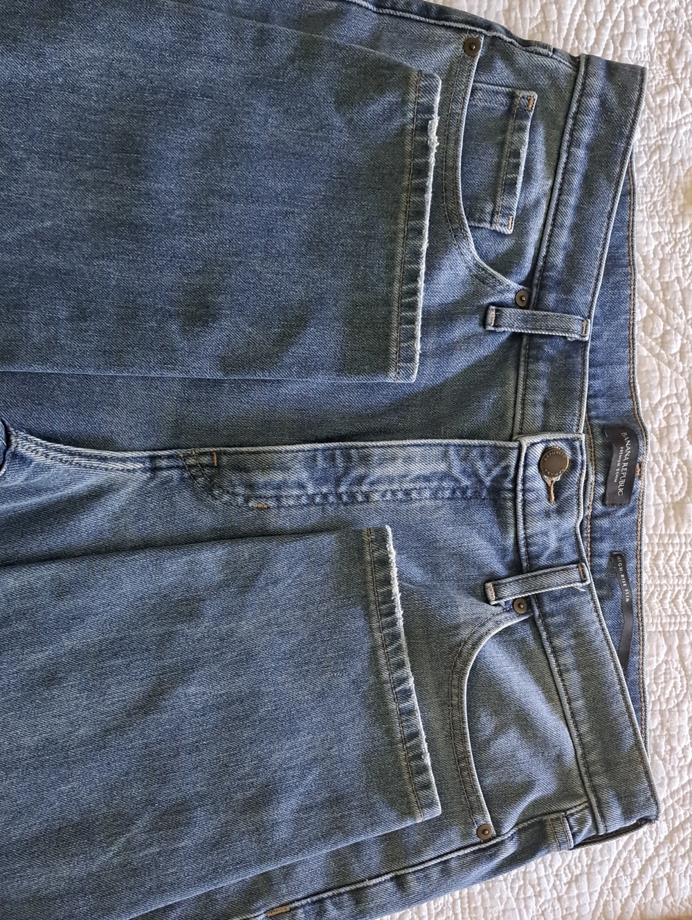 Banana Republic High-Rise Slim Light Blue Jeans